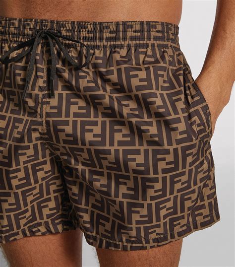 mens fendi swim trunks